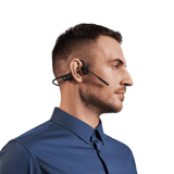 Shokz OpenComm Bone Conduction Wireless Headset (cosmic black)