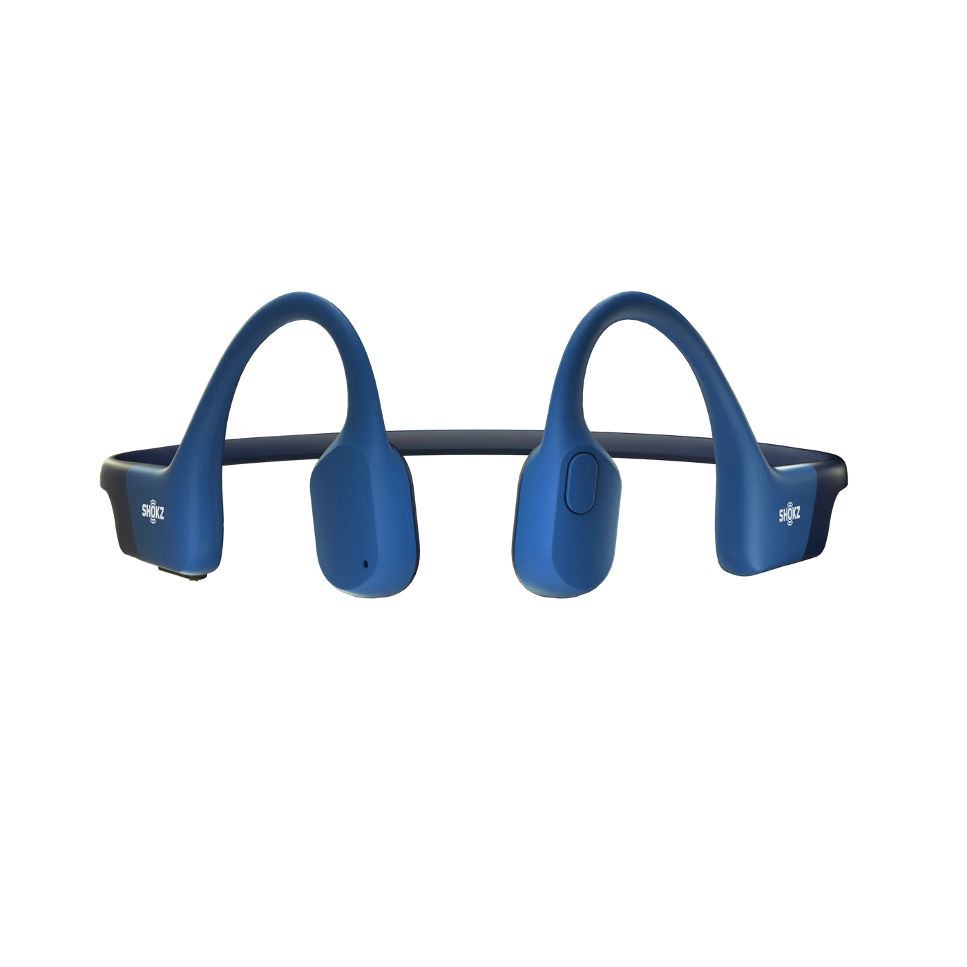 Shokz OpenRun Bone Conduction Bluetooth Headphones (blue