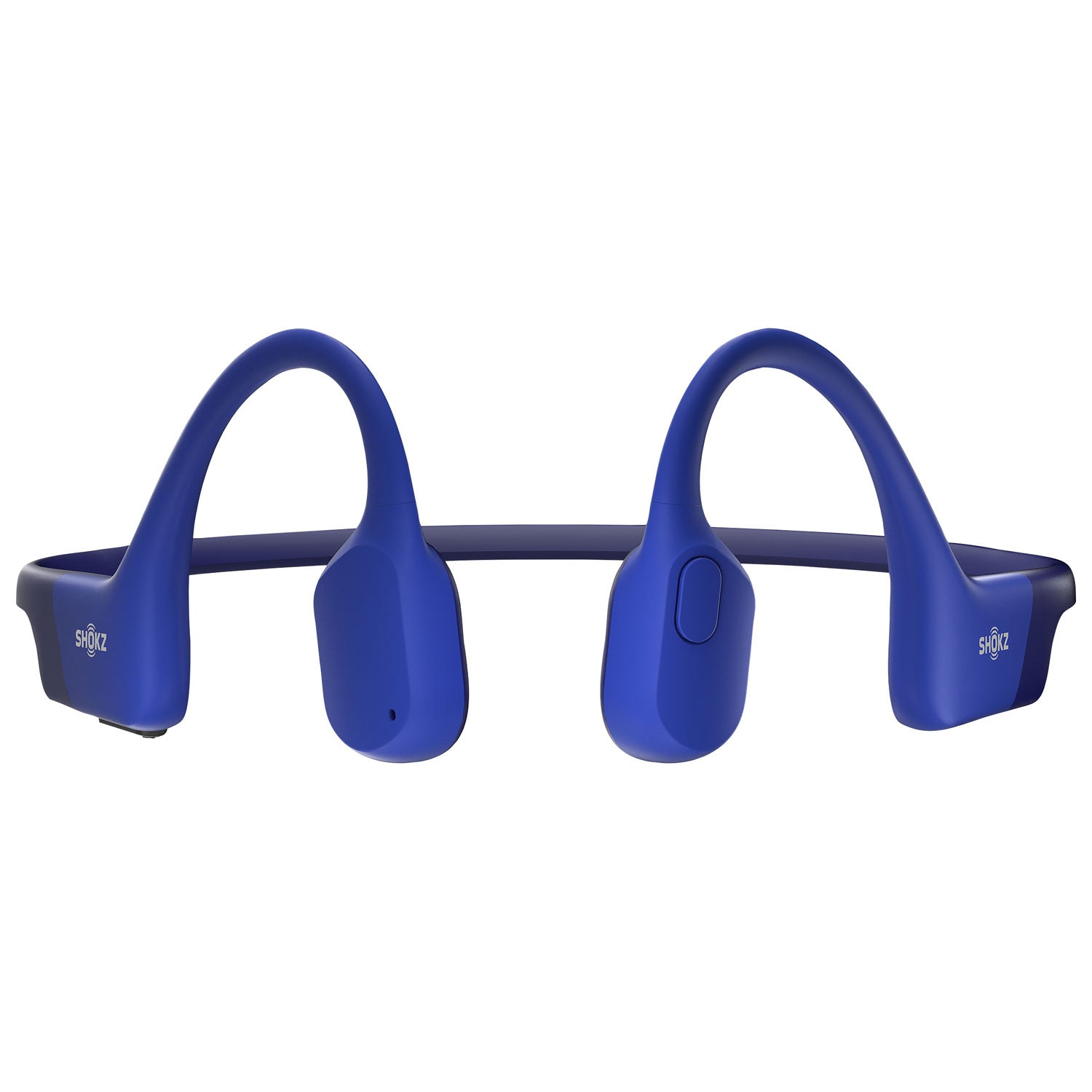 Shokz OpenRun Bone Conduction Bluetooth Headphones - Blue 
