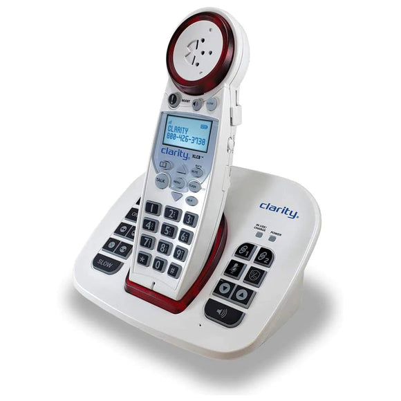Clarity XLC8 Amplified Cordless Phone with Slow Talk, Call Blocker and Answering Machine